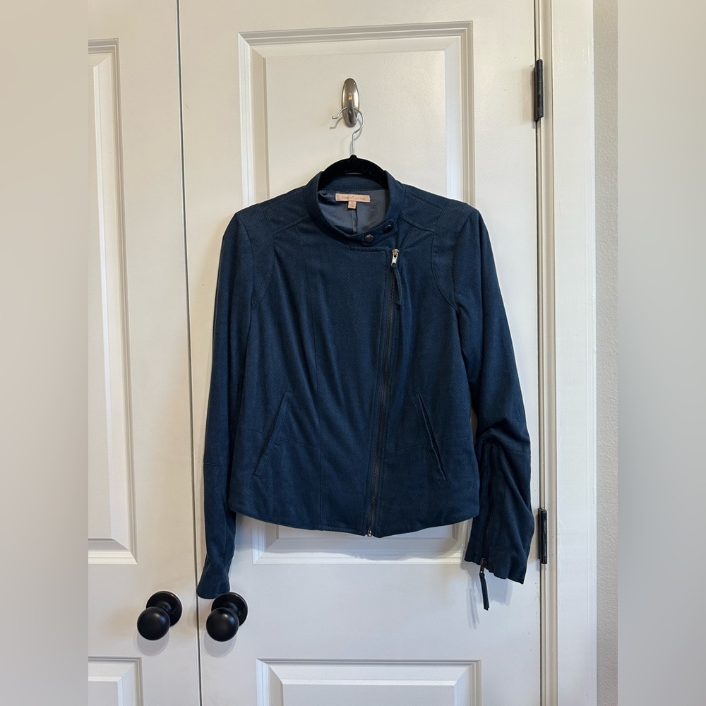 Gibson Larimer Navy Suede Jacket - Picture 3 of 10